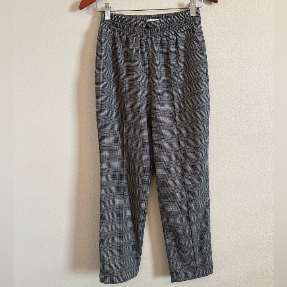 Abercrombie & Fitch Plaid Pull on Pants Small